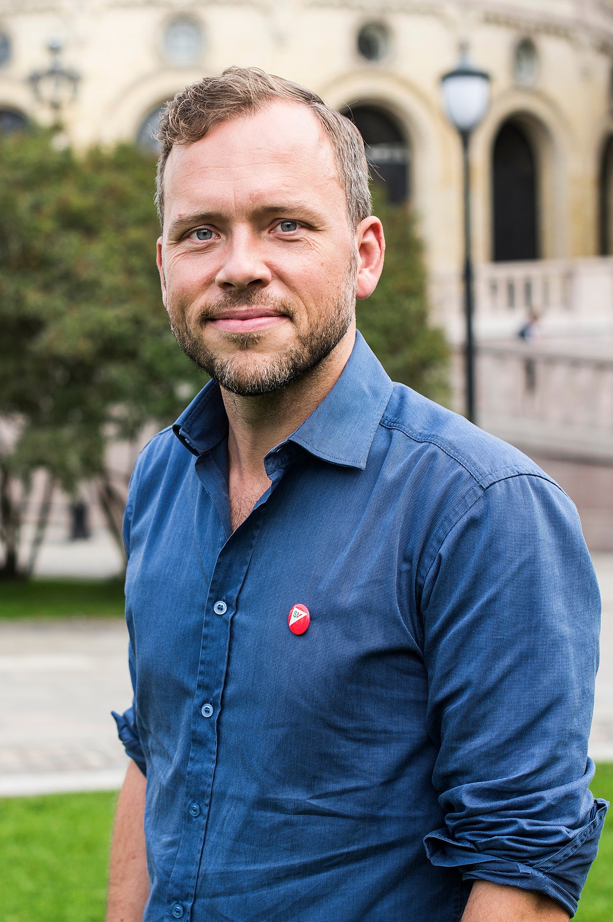 Partileder for SV, Audun Lysbakken